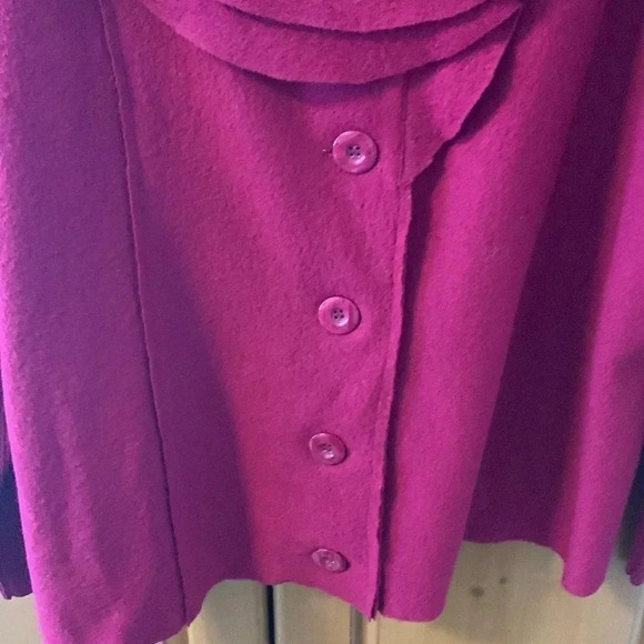 Raspberry pink wool 3X - Picture 3 of 13